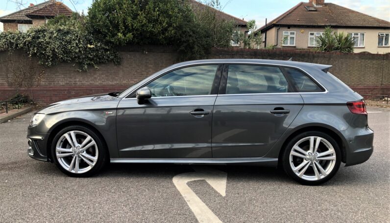 2015 Audi A3 1.4 TFSI S Line (150ps) (CoD) Sportback 5d 1395cc