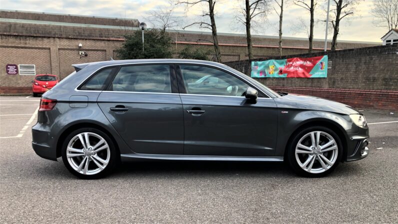 2015 Audi A3 1.4 TFSI S Line (150ps) (CoD) Sportback 5d 1395cc