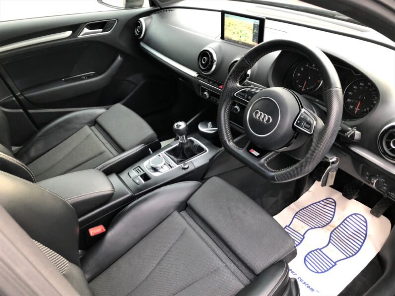 2015 Audi A3 1.4 TFSI S Line (150ps) (CoD) Sportback 5d 1395cc