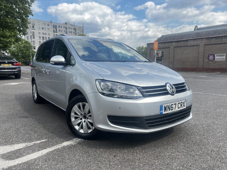 Volkswagen Sharan 2017 Silver WN67CRX SE NAV TDI BLUEMOTION TECHNOLOGY DSG 5-Door Mpv